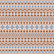 Aztec Ess2 Rust Blue Cream